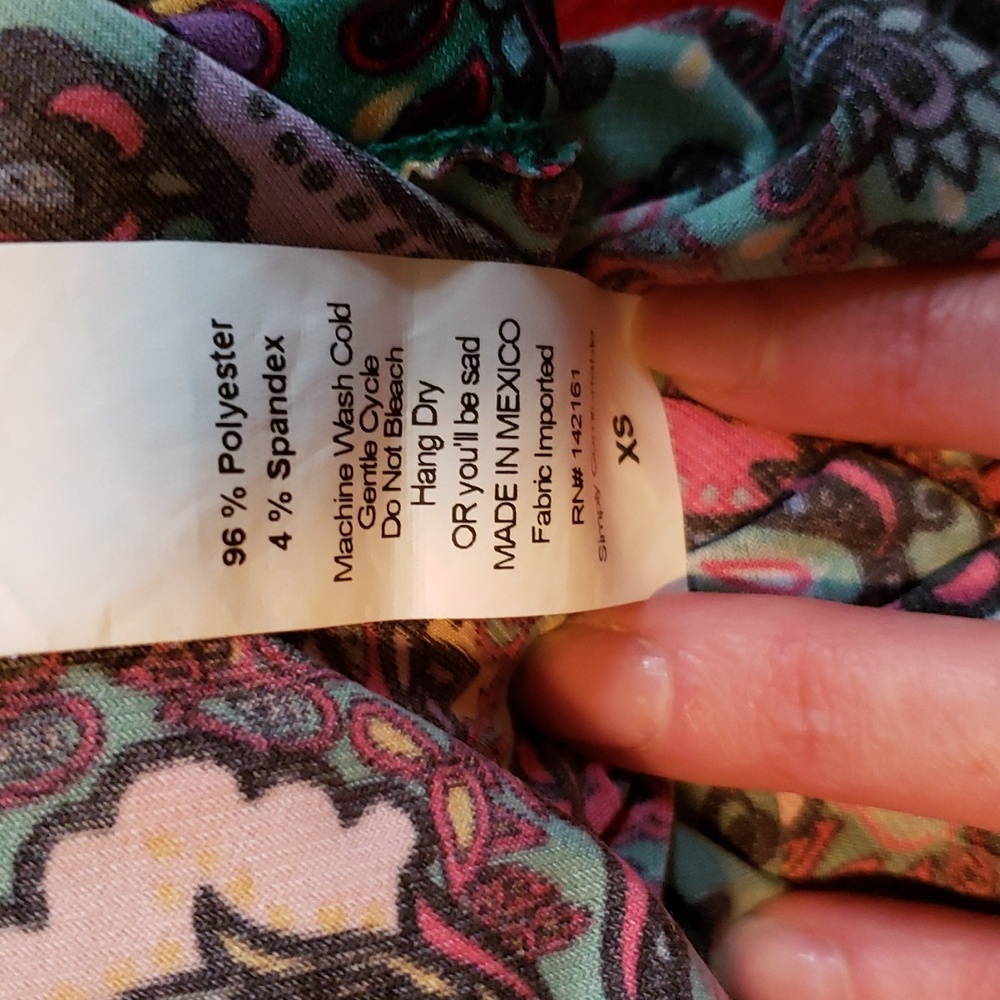 EUC Bundle of LuLaRoe Maxi Skirts, Size XS - Picture 9 of 9